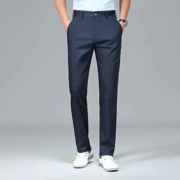 Men's Straight Leg Bamboo Fiber Trousers