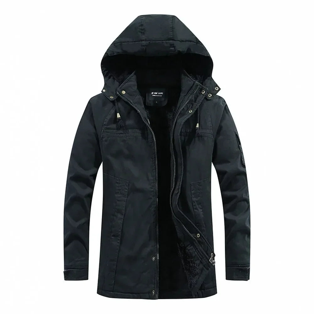 Men’s Heavyweight Hooded Winter Coat
