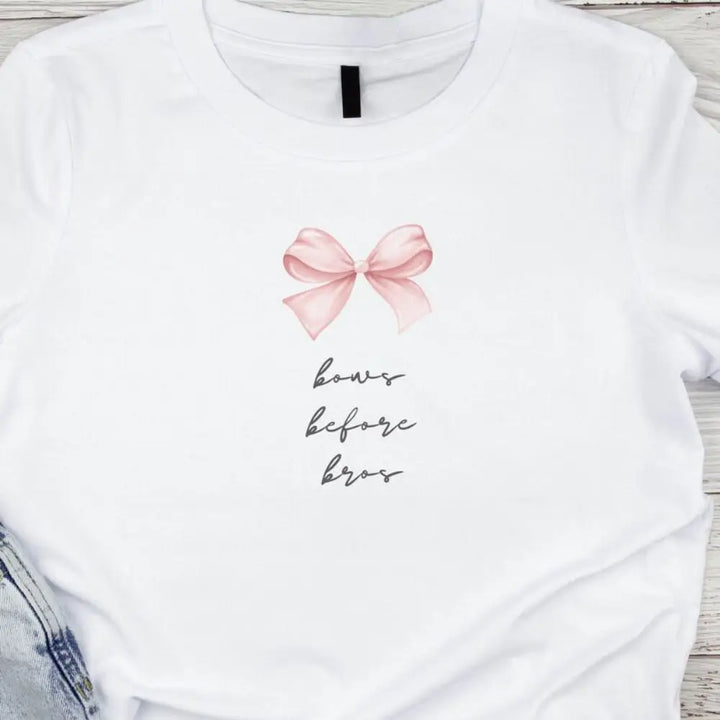 Pink Bow T-Shirt - HESTON MANOR