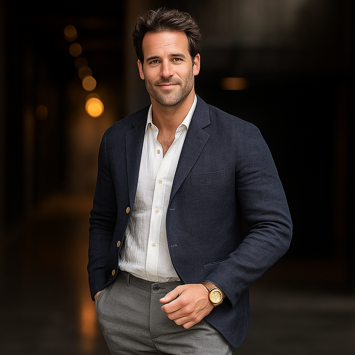 Men’s Hopsack Sport Coat - Heston Manor