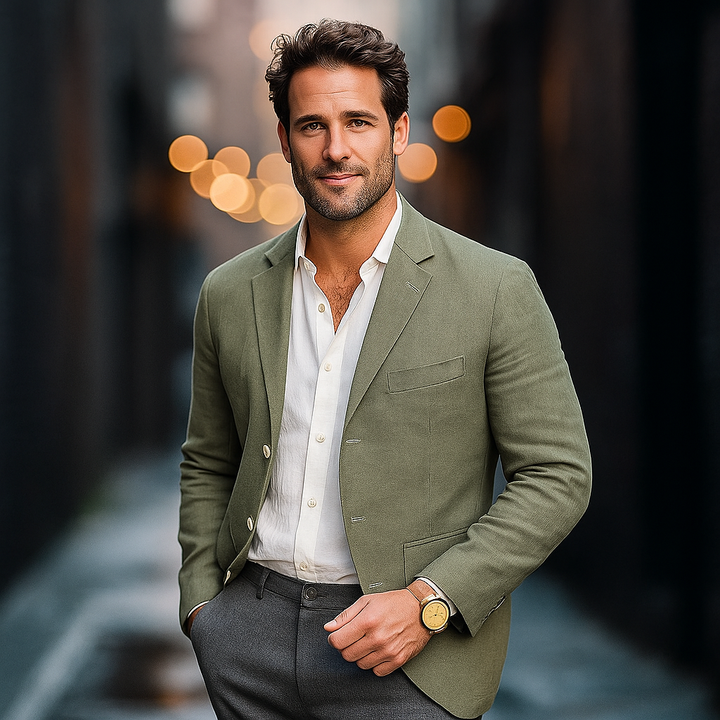 Men’s Hopsack Sport Coat - Heston Manor
