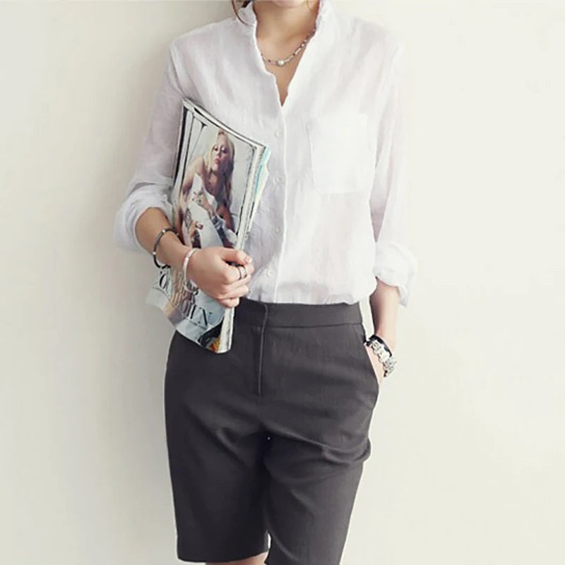 Traditional Cotton Blouse - HESTON MANOR
