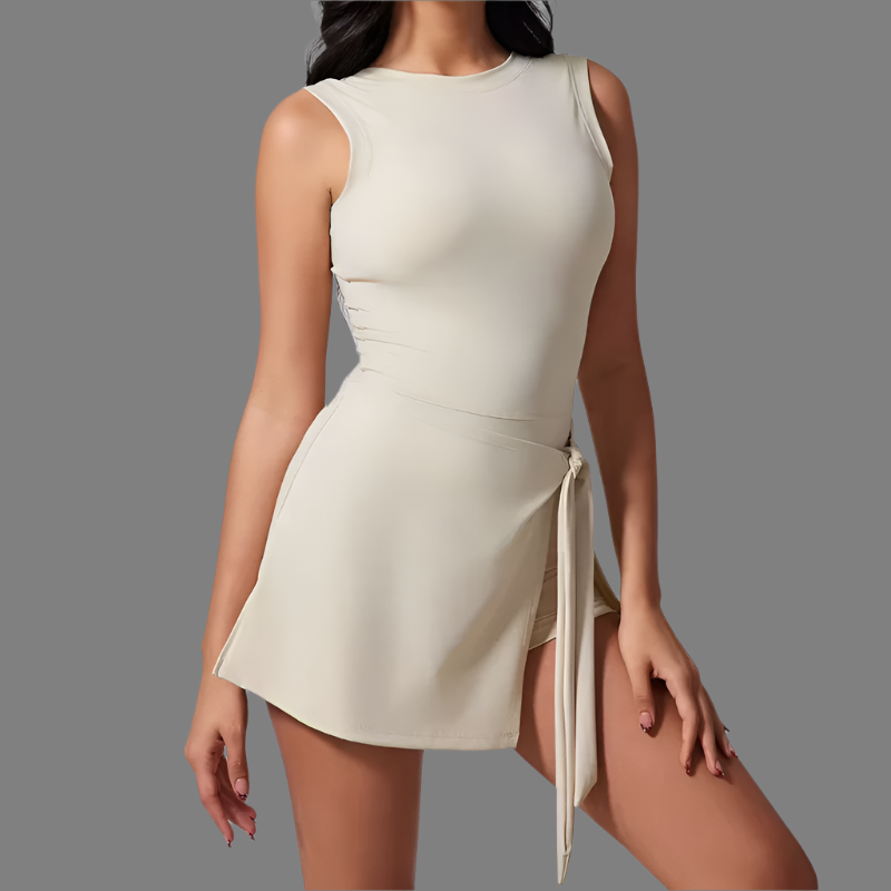 Sarong Wrap Tennis Dress - HESTON MANOR