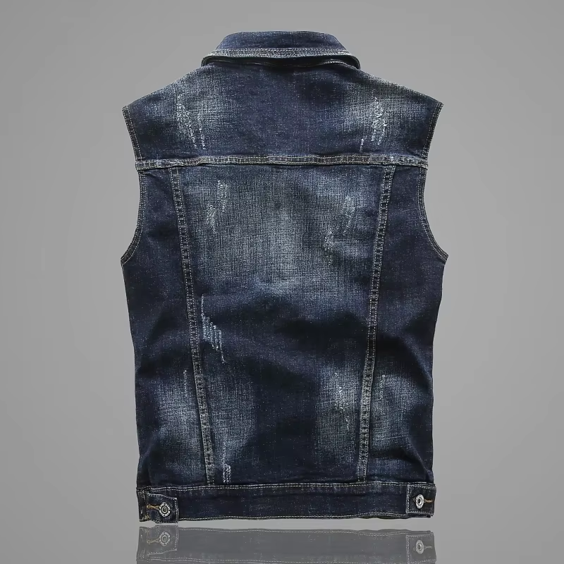 Men’s Denim Vest - Heston Manor