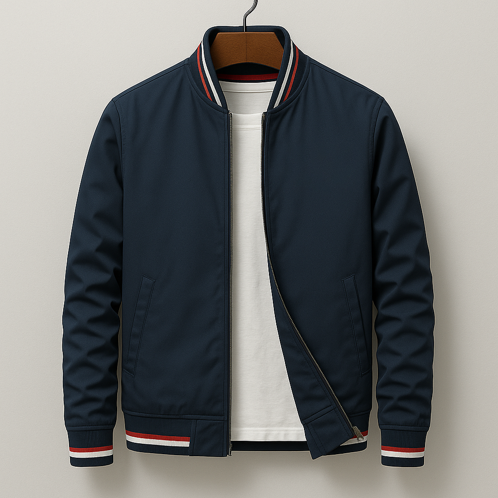 Men’s Varsity Bomber Jacket - Heston Manor
