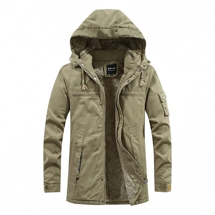 Men’s Heavyweight Hooded Winter Coat