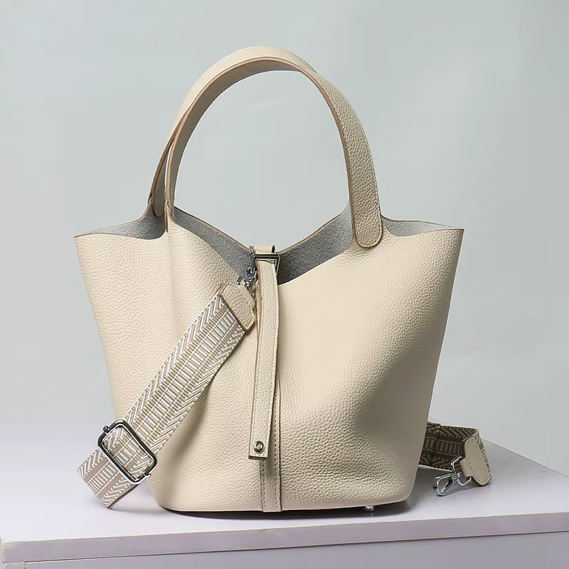 Textured Sheepskin Handbag - HESTON MANOR