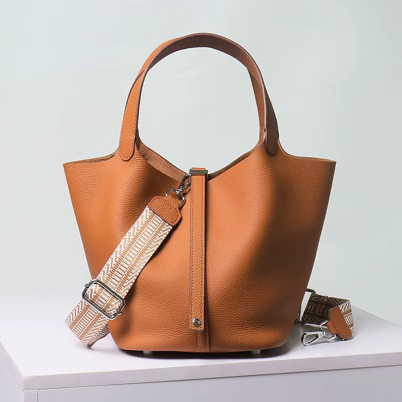 Textured Sheepskin Handbag - HESTON MANOR