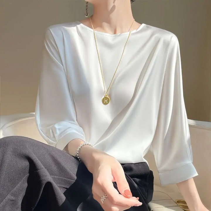 Women’s Satin Blouse - Heston Manor