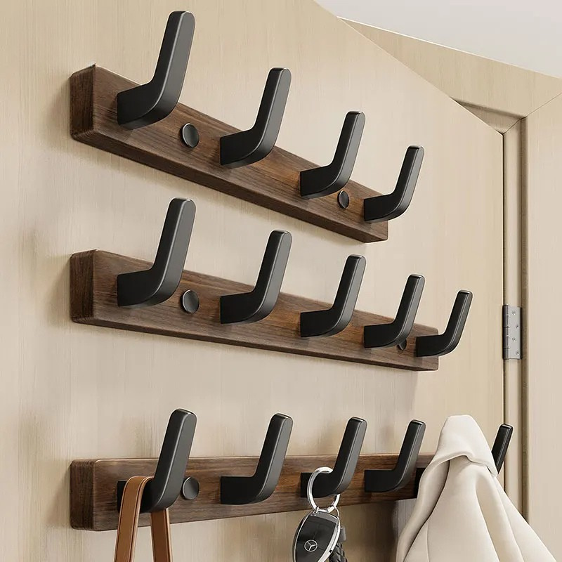 Minimalist Modern Wall-Mounted Coat Hooks - Heston Manor